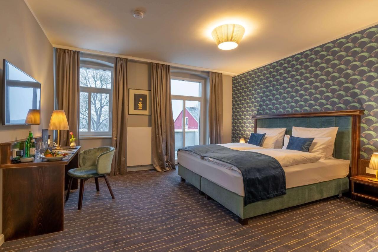 Logis Hotel Quartier 5, Saechsische Schweiz, Mit Restaurant, Cafe & Bar Kurort Gohrisch Εξωτερικό φωτογραφία